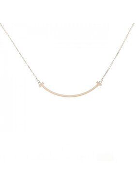 Tiffany & Co T Smile Small Necklace